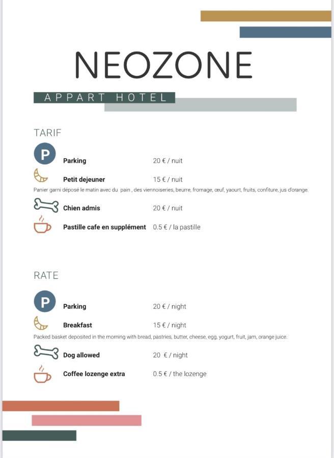 Neozone Appart-Hotel Malmedy Luaran gambar